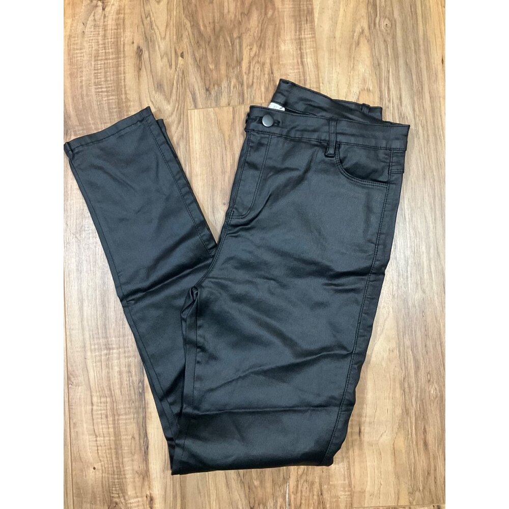 NWT Apperloth A  Faux Leather Skinny high rise pants Size: 6